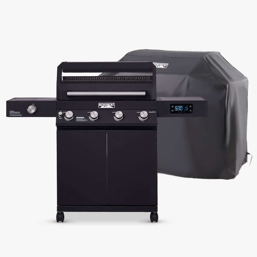 Monument Grills Denali 425 Black Smart Gas Grill