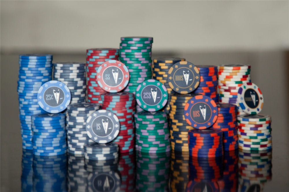 BBO Poker Tables Secret Agent Poker Chipset