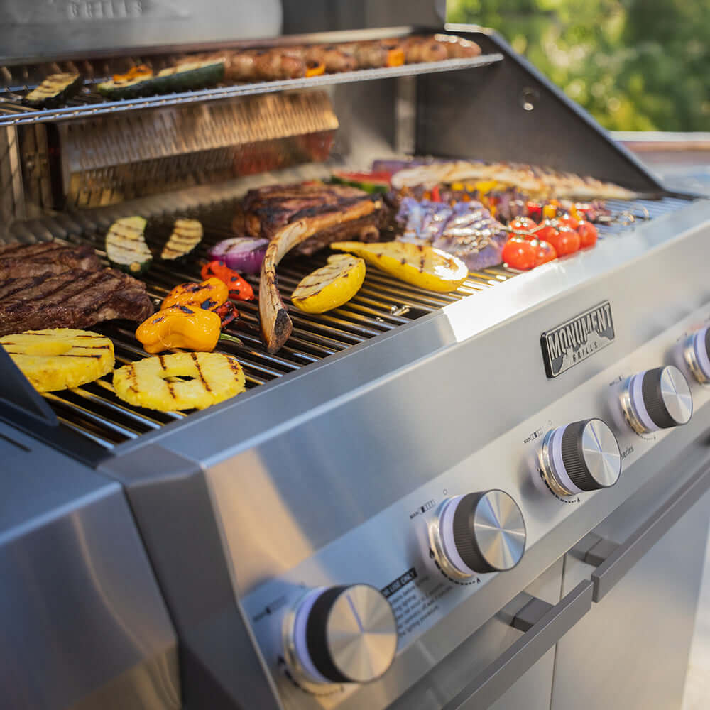 Monument Grills Eminence 605 Stainless Smart Dual Gas Grill