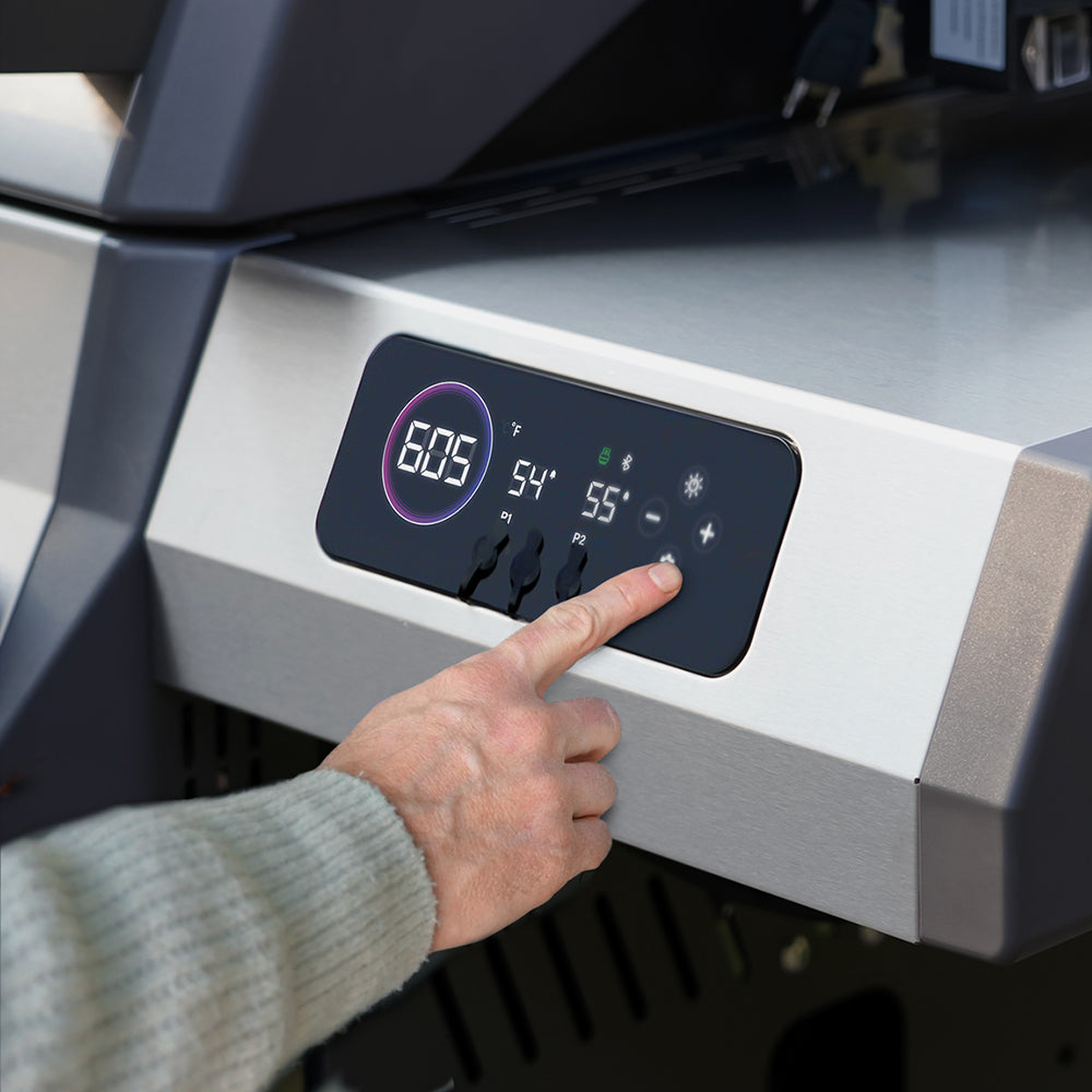 Monument Grills Eminence 605 Stainless Smart Dual Gas Grill