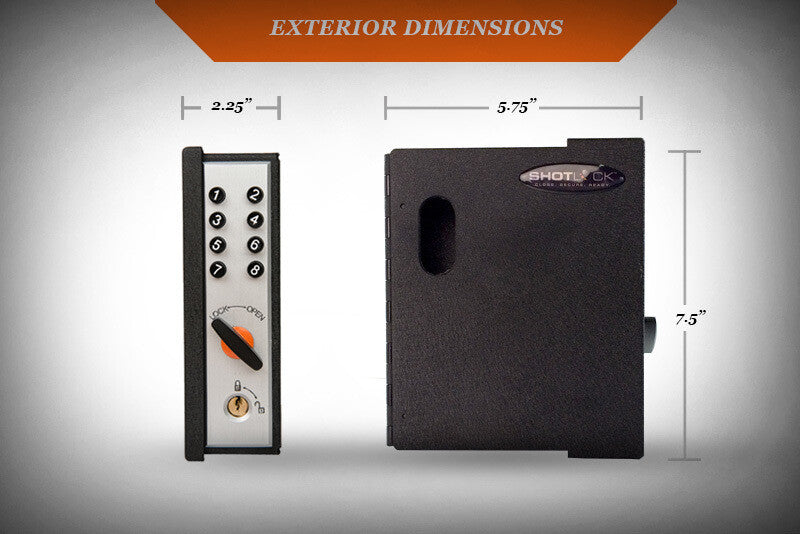 ShotLock Shotgun 200M Solo-Vault S-SSV200M