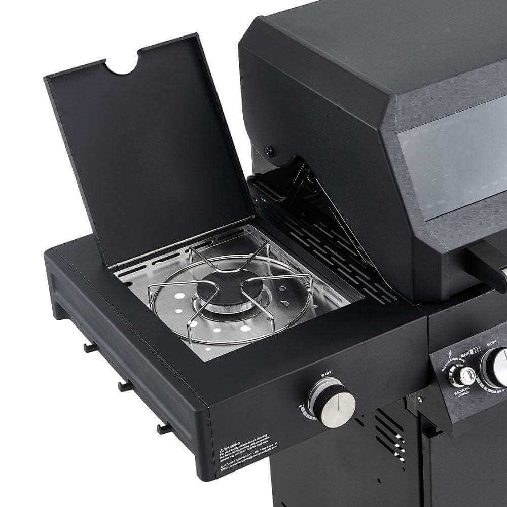 Monument Grills Denali 425 Black Smart Gas Grill