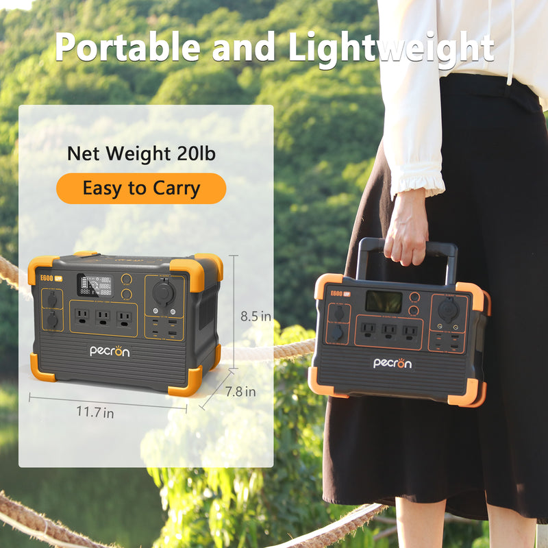 Pecron E600LFP Solar System kit