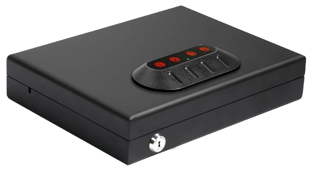 Sports Afield 1-Gun Electronic/Keypad Locking Handgun Case with Interior Lighting