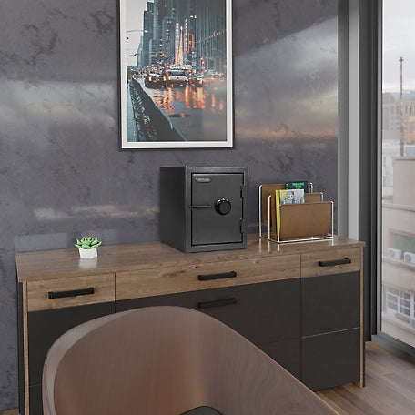 Sanctuary Diamond 2.33 cu. ft. Fireproof/Waterproof Home & Office Safe, Combination Lock, Dark Gray Hammertone, SA-DIA3COM-DP