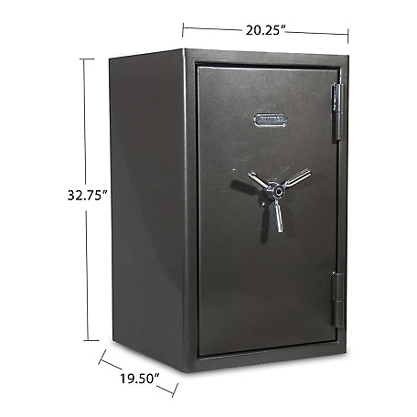 Sanctuary Platinum 4.98 cu. ft. Fireproof/Waterproof Home & Office Safe with Biometric Lock, Dark Gray Metallic, SA-PLAT4BIO-DP