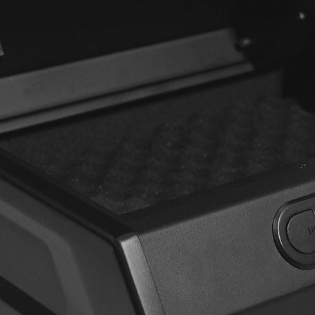 Sports Afield Home Defense .17 Cu. Ft. Auto Top Entry Quick Access Biometric Lock Vault, Matte Black, SA-HD6-BIO-DP