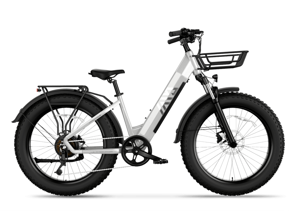 TST Combo Sale Dreamer 26" Step-Thru Fat Tire Electric Bike