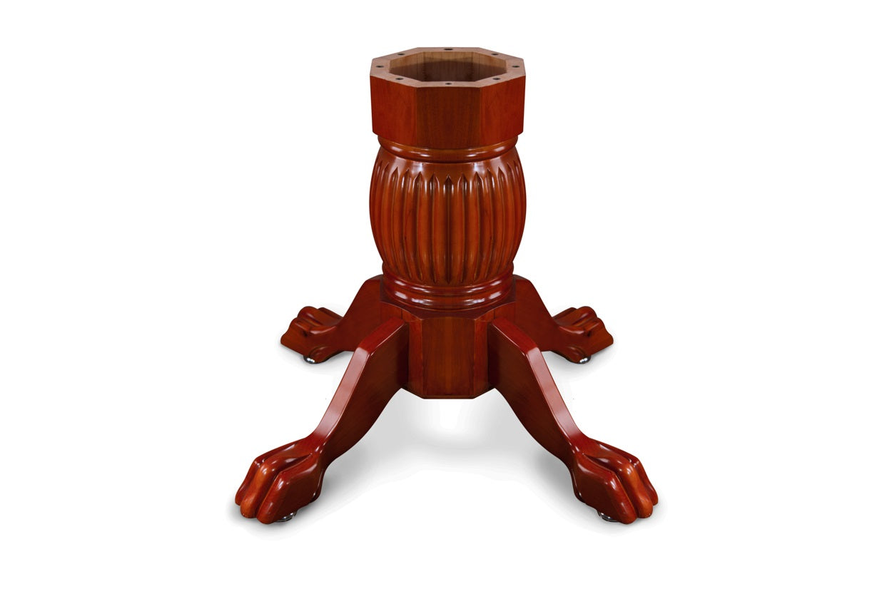 BBO Poker Tables Duke Pedestal Leg Set-Mahogany
