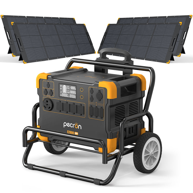 Pecron E2000LFP Expandable Solar System Kit