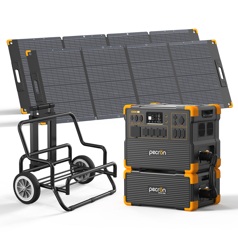 Pecron E3600LFP Solar Generator Kit 3600W 3072Wh