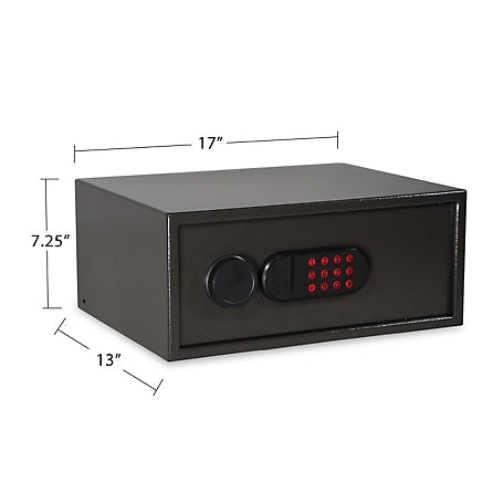 Sanctuary Home and Office Small Security Vault with Electronic Lock, .71 cu. ft., SA-PVLP-01-DP