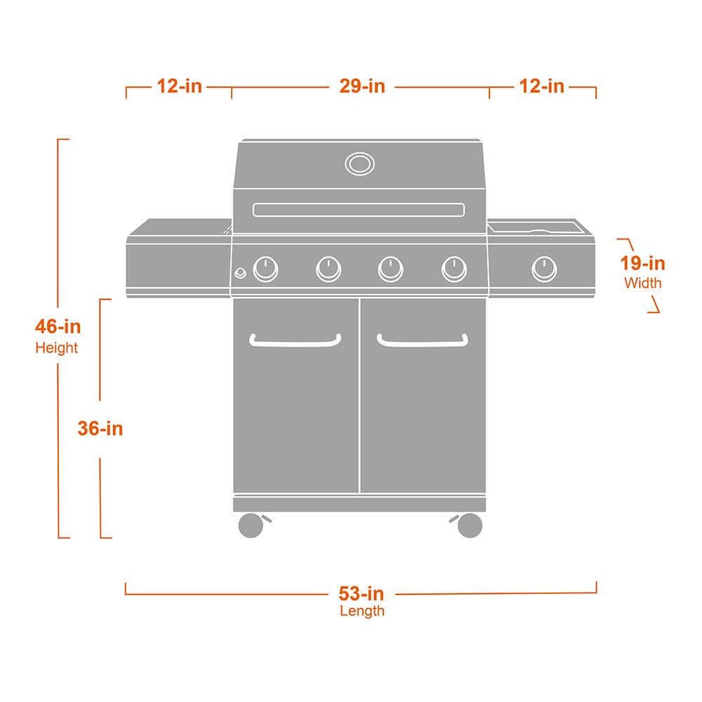 Monument Grills 25392 Stainless Gas Grill (Discontinued)