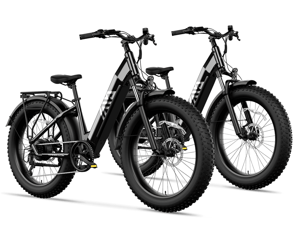 TST Combo Sale Dreamer 26" Step-Thru Fat Tire Electric Bike
