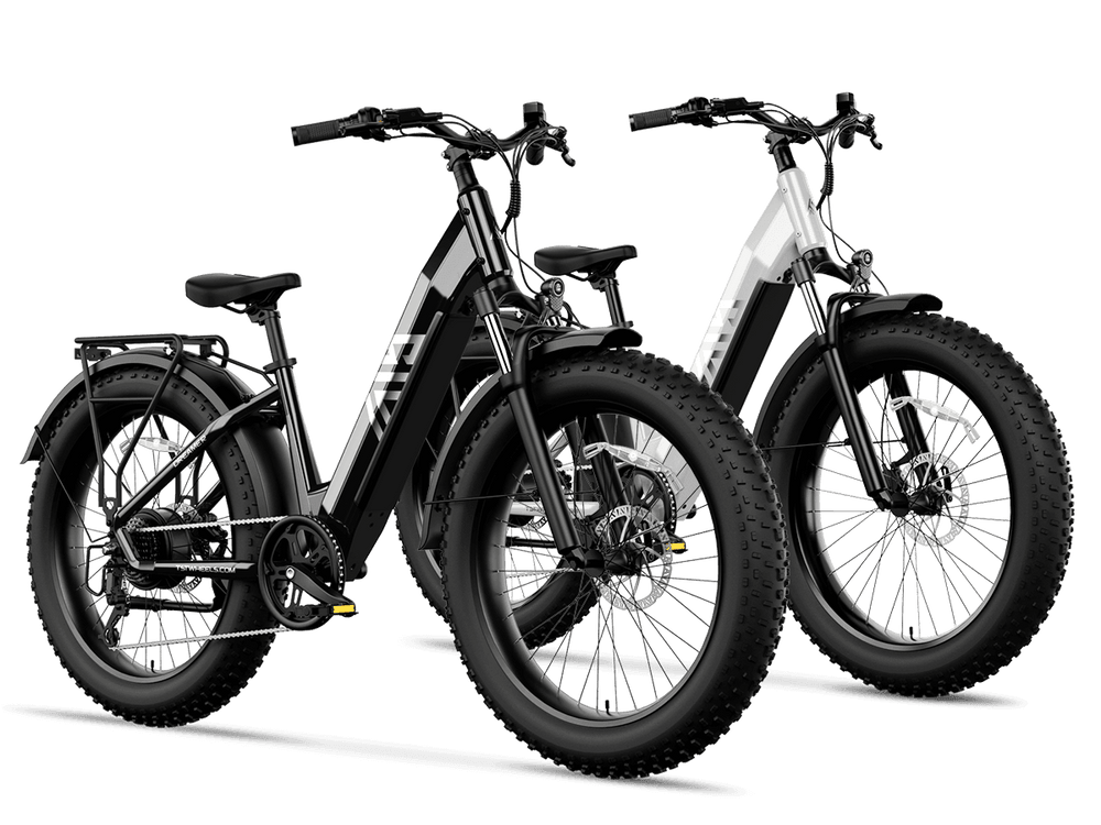 TST Combo Sale Dreamer 26" Step-Thru Fat Tire Electric Bike