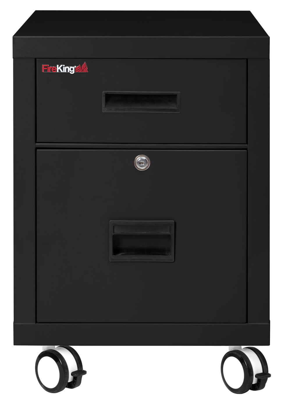 FireKing Mobile Pedestal Legal/Letter File Cabinet - 1-Hour Fire Rated - 4 Colors FireKing Mobile Pedestal Legal/Letter File Cabinet - 1-Hour Fire Rated - 4 Colors 2M1822-1BL