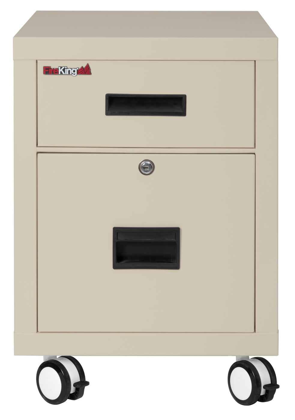 FireKing Mobile Pedestal Legal/Letter File Cabinet - 1-Hour Fire Rated - 4 Colors FireKing Mobile Pedestal Legal/Letter File Cabinet - 1-Hour Fire Rated - 4 Colors 2M1822-1BL