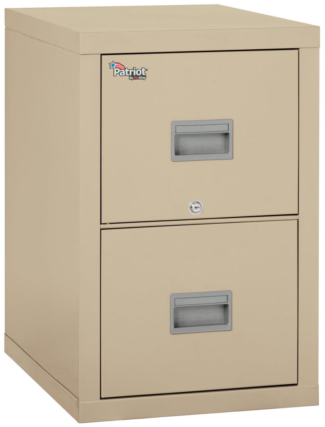 FireKing Patriot Series - 1-Hour Fire Rated Vertical File Cabinet - 2 or 4 Drawers - 2 Colors 2P1825-CBL