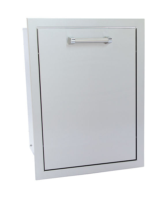 Kokomo Grills Outdoor Kitchen Stainless Steel Trash/Propane Pull-Out KO-TRHD