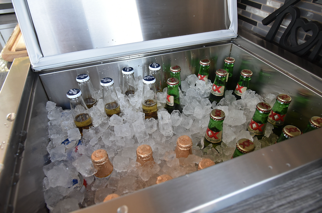 Kokomo Grills Drop-In Stainless Steel Ice Chest 23 x 17 KO-AIC