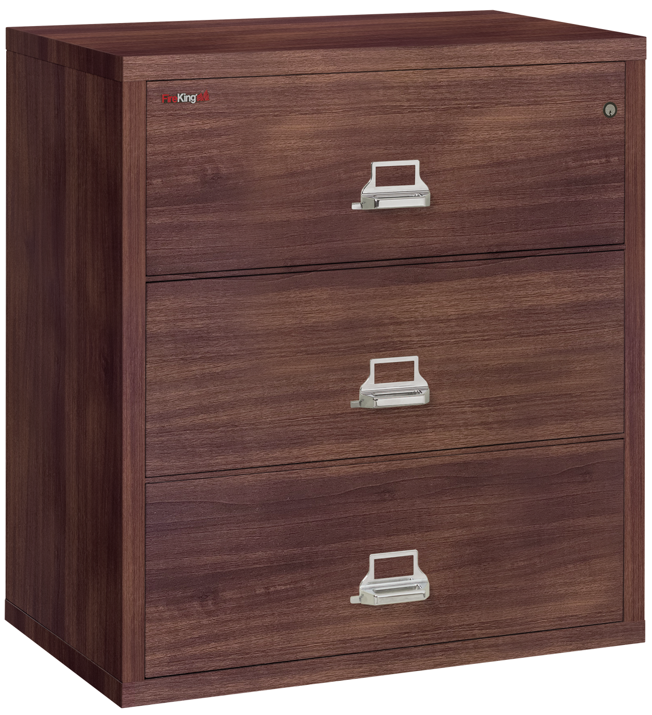 FireKing Designer Series Lateral File Cabinet - 1-Hour Fire-Rated & High Security - 2, 3, or 4 Drawers - 4 Colors