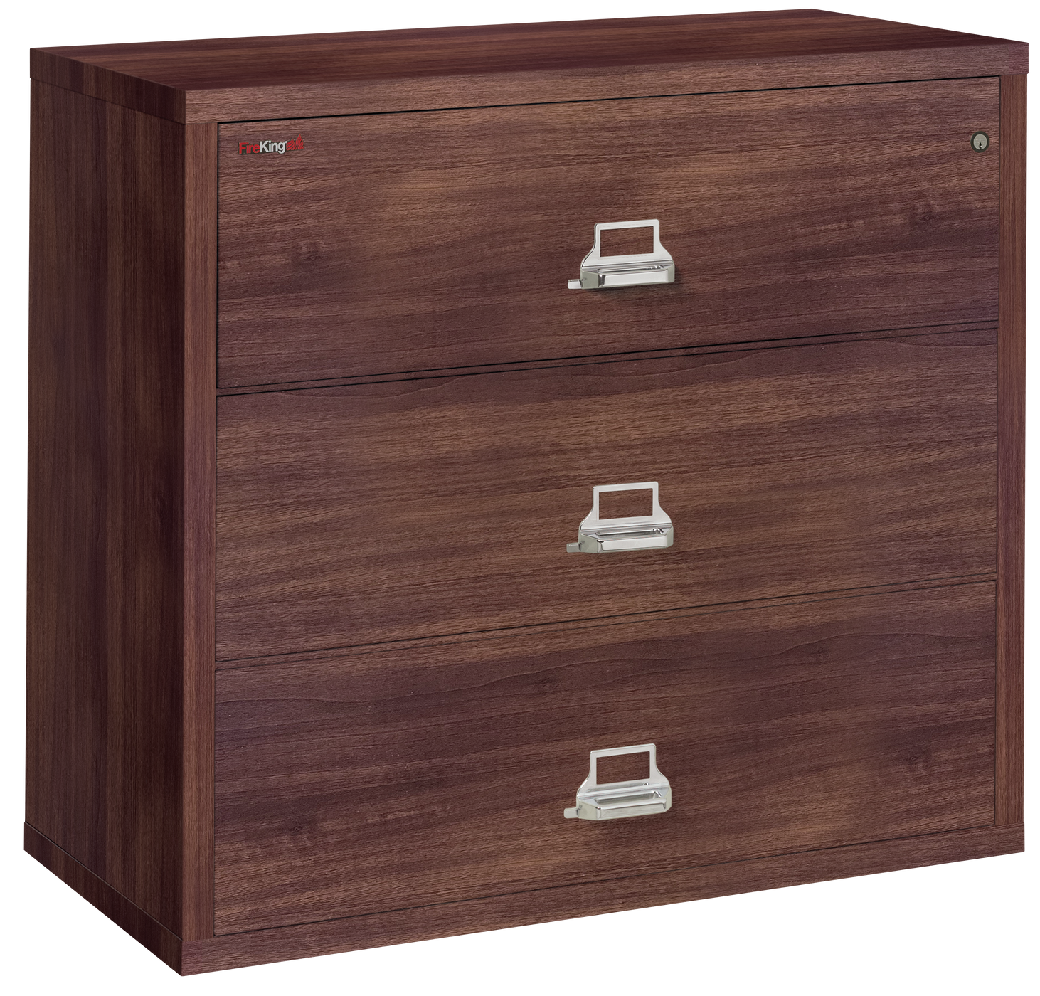 FireKing Designer Series Lateral File Cabinet - 1-Hour Fire-Rated & High Security - 2, 3, or 4 Drawers - 4 Colors