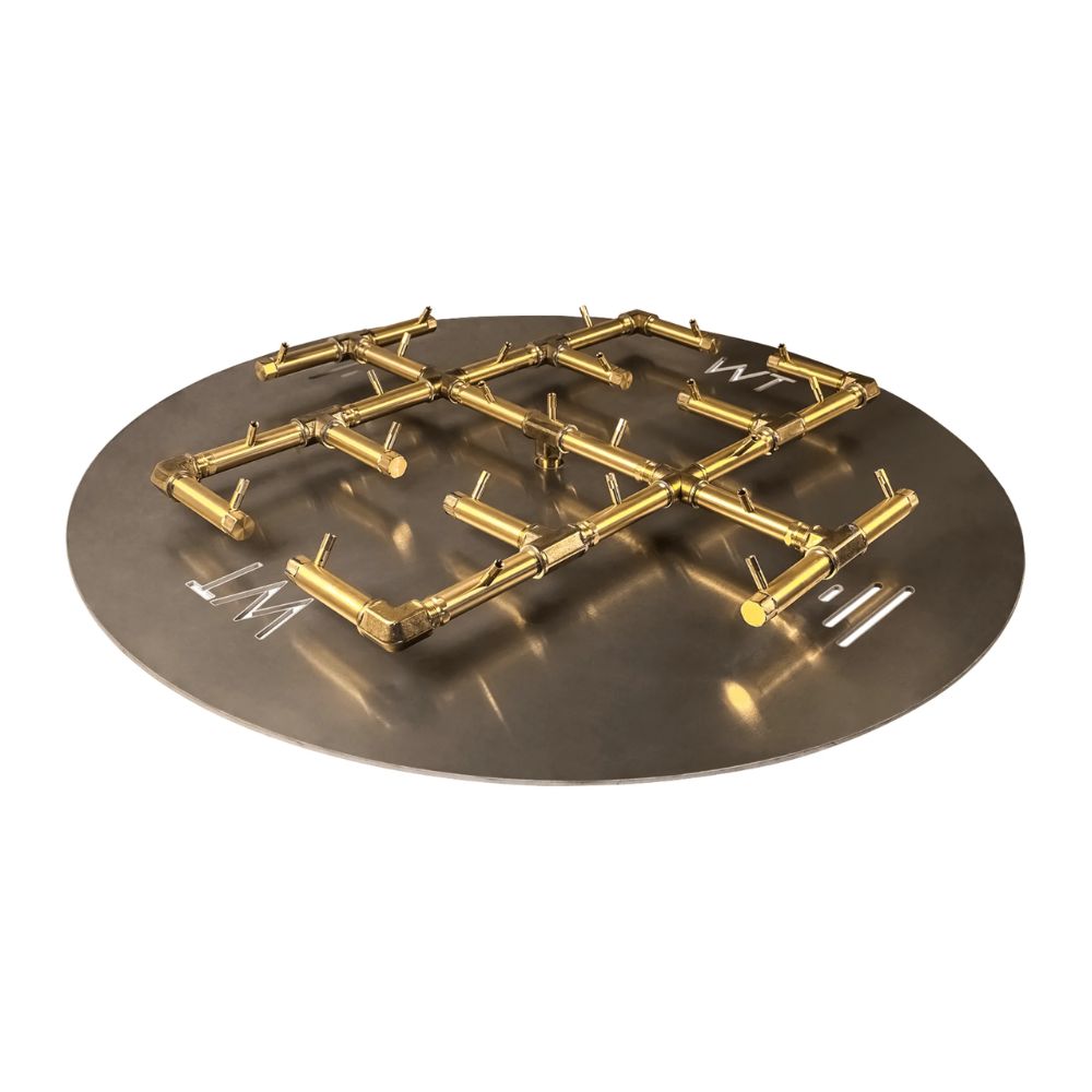 Warming Trends 350K BTU Warming Trends Crossfire Burner System, 48″ Pan CFB350-ALPL48C-NG