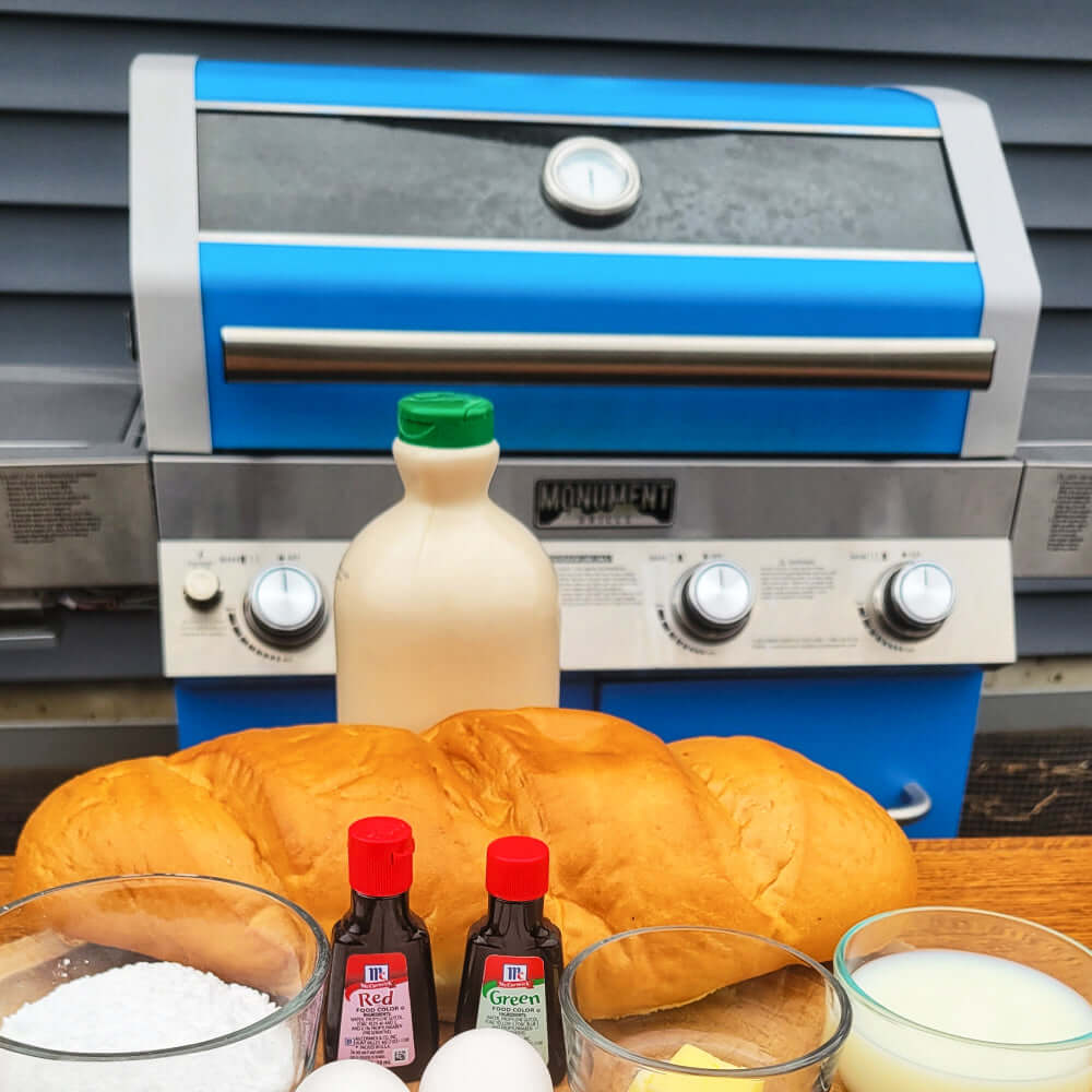 Monument Grills 35633 Colorful Infrared Gas Grill 4 Burners Liquid Propane Gas