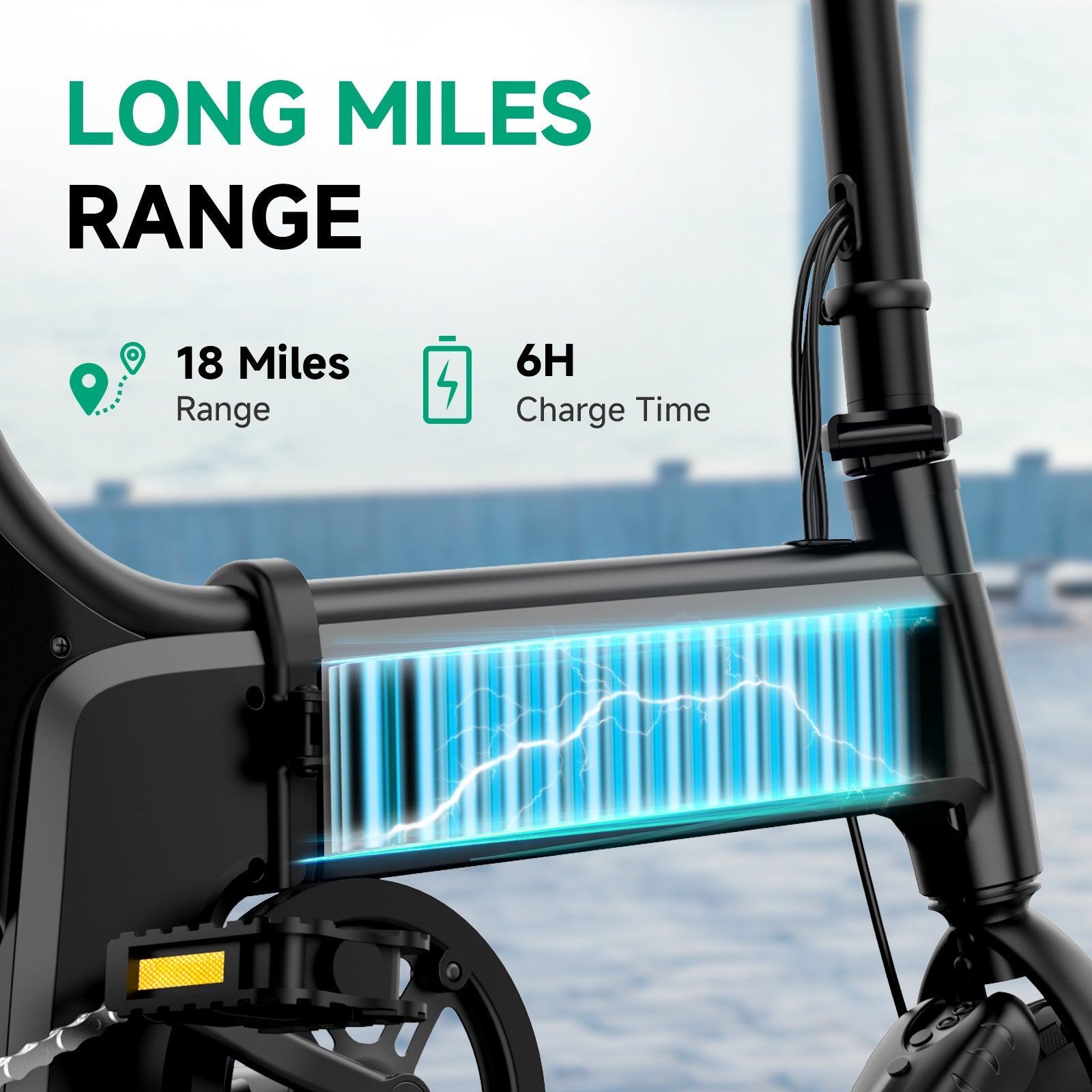 Sisigad 14" Lynx Plus Folding Electric Bike for Kids