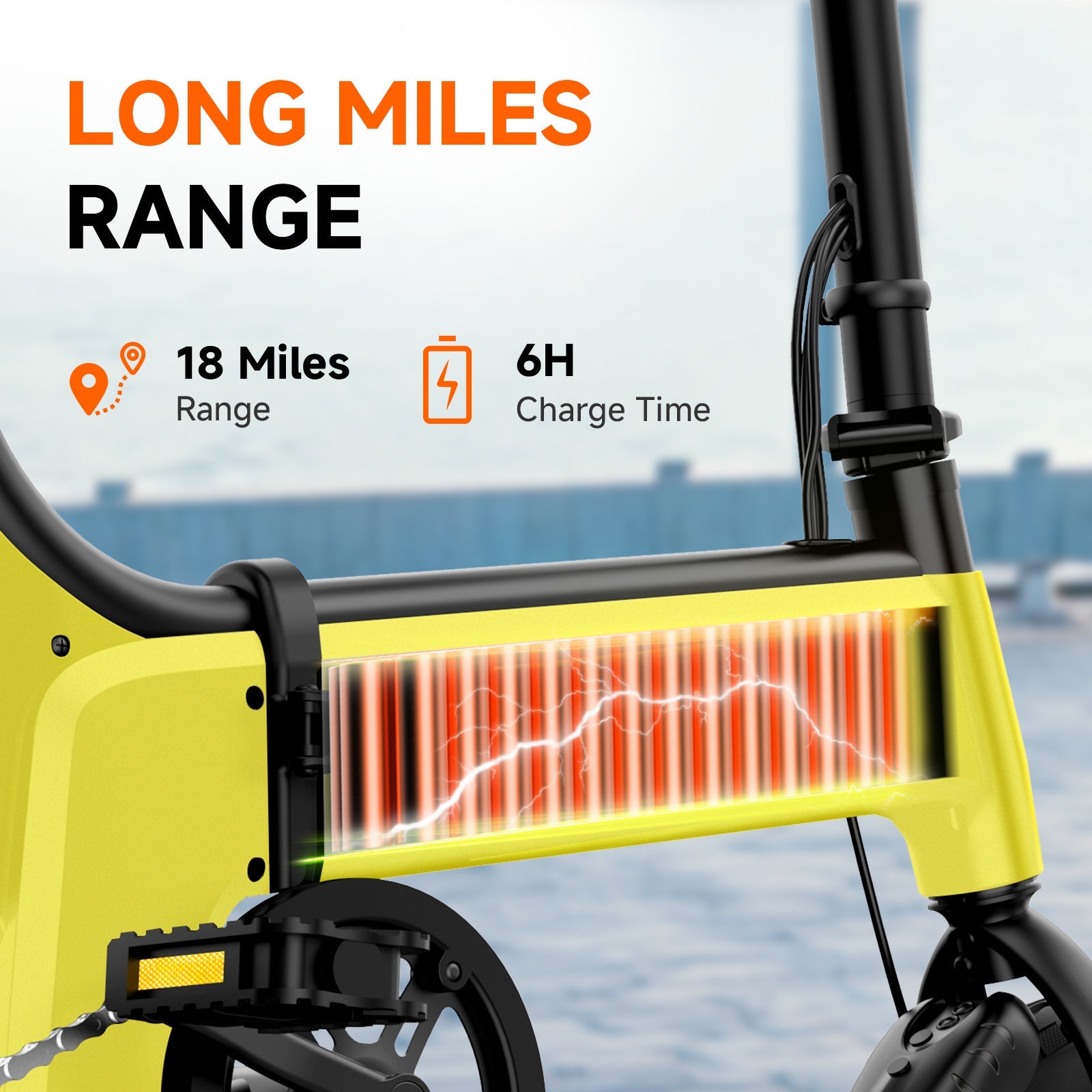 Sisigad 14" Lynx Plus Folding Electric Bike for Kids