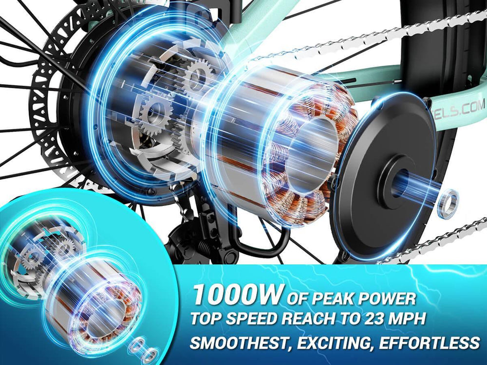 TST Surfer 27.5" Step-Thru Commuter eBike