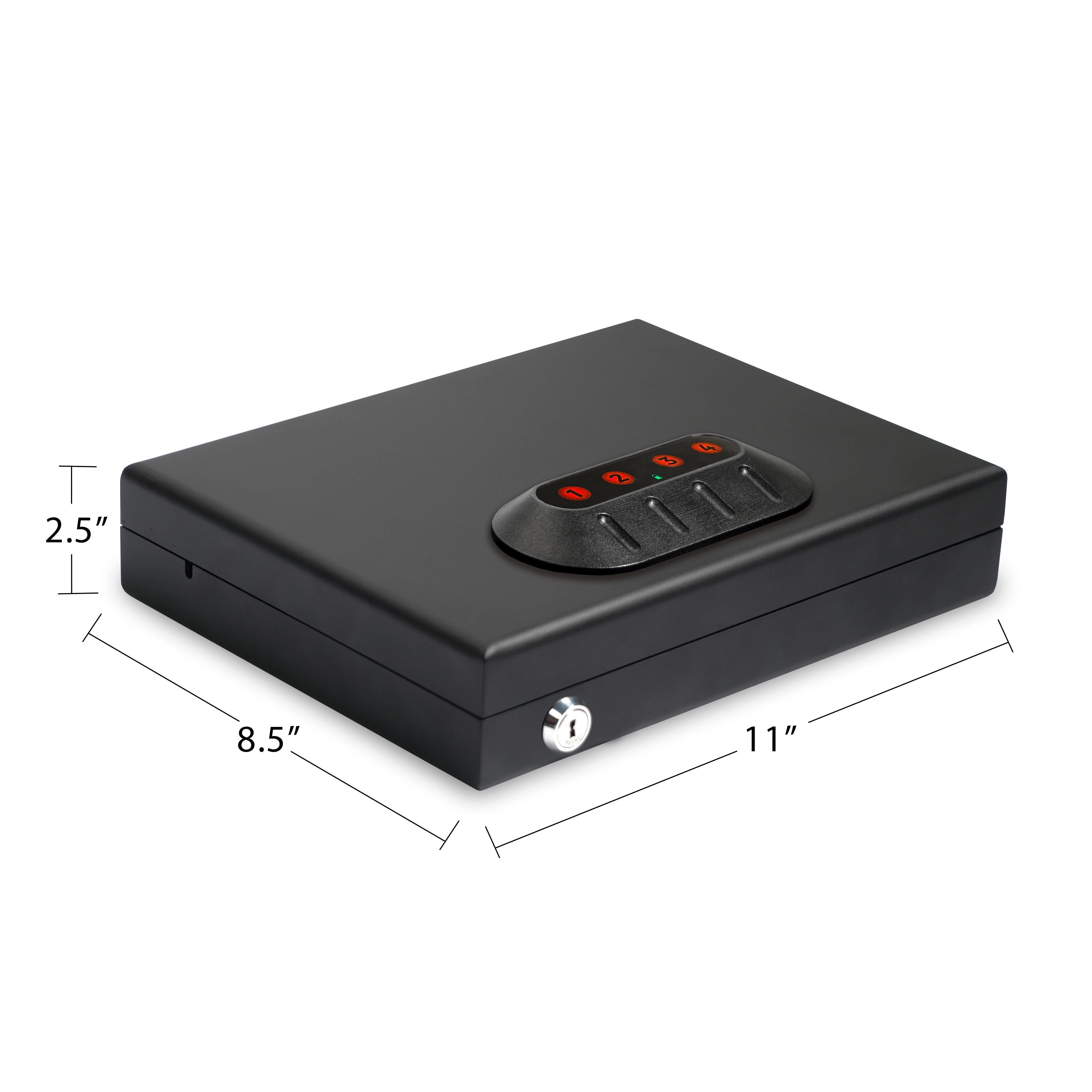 Sports Afield 1-Gun Electronic/Keypad Locking Handgun Case with Interior Lighting