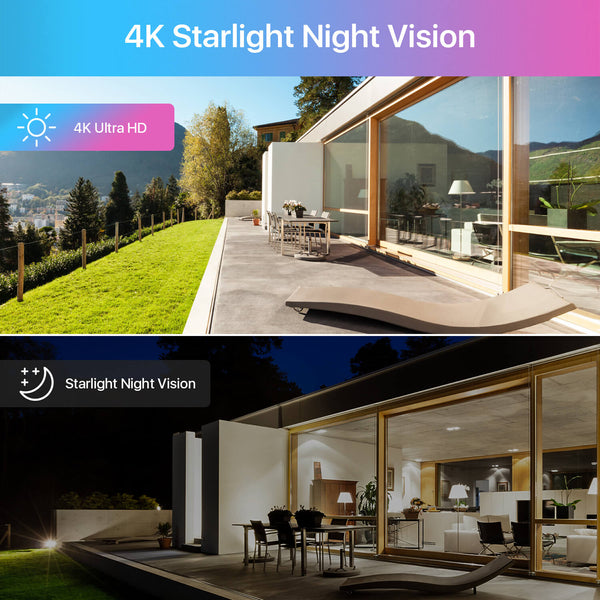 Zosi C225 4K Starlight PoE IP Camera + Optional Cloud/Local Storage