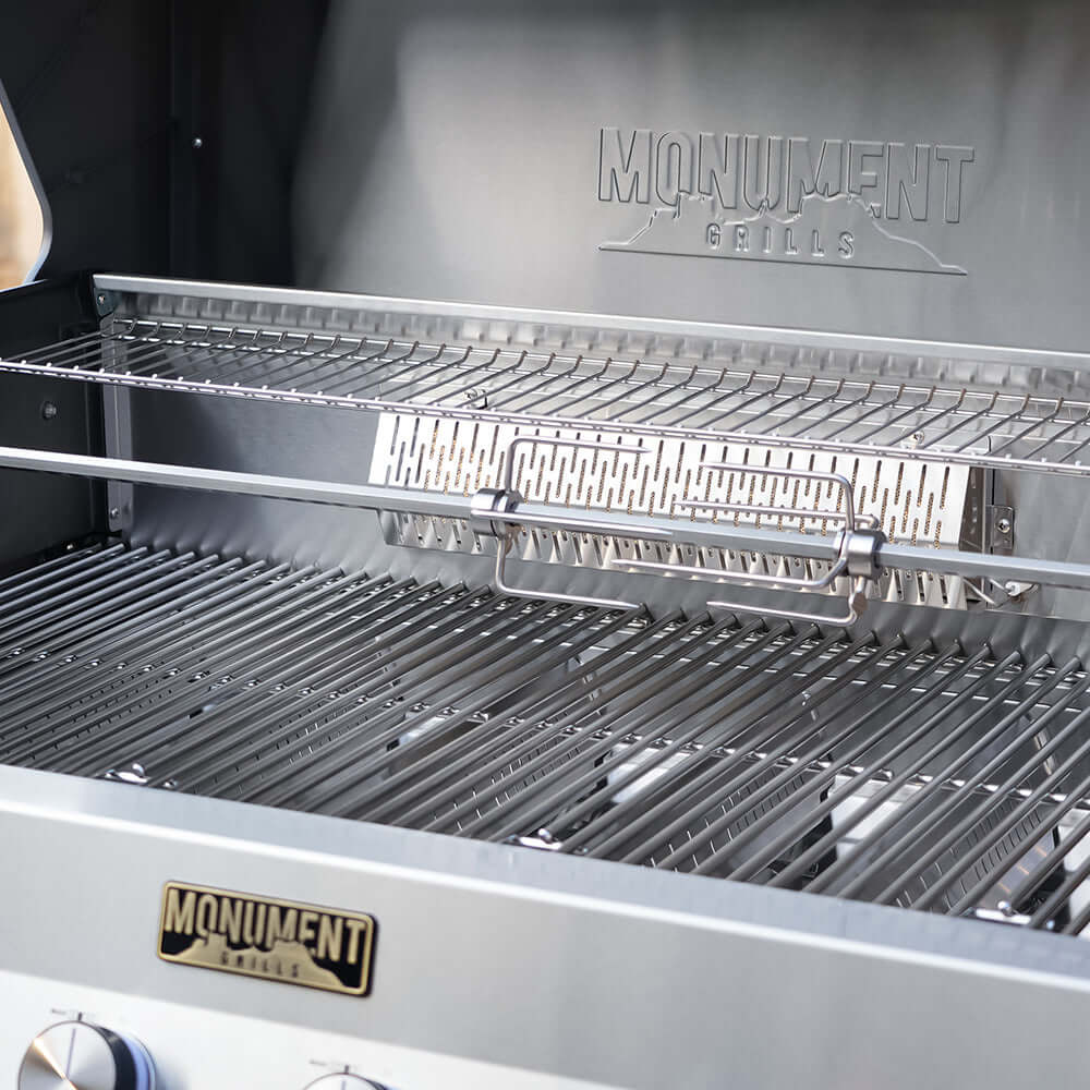 Monument Grills Eminence 605 Stainless Smart Dual Gas Grill
