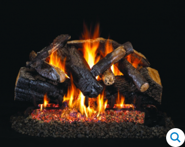 Peterson Gas Logs - Charred Majestic OAK 30" - CHMJ30