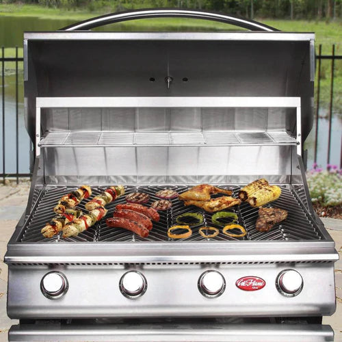 Cal Flame Gourmet Series 4-Burner Built-In Stainless Steel Propane Gas Grill