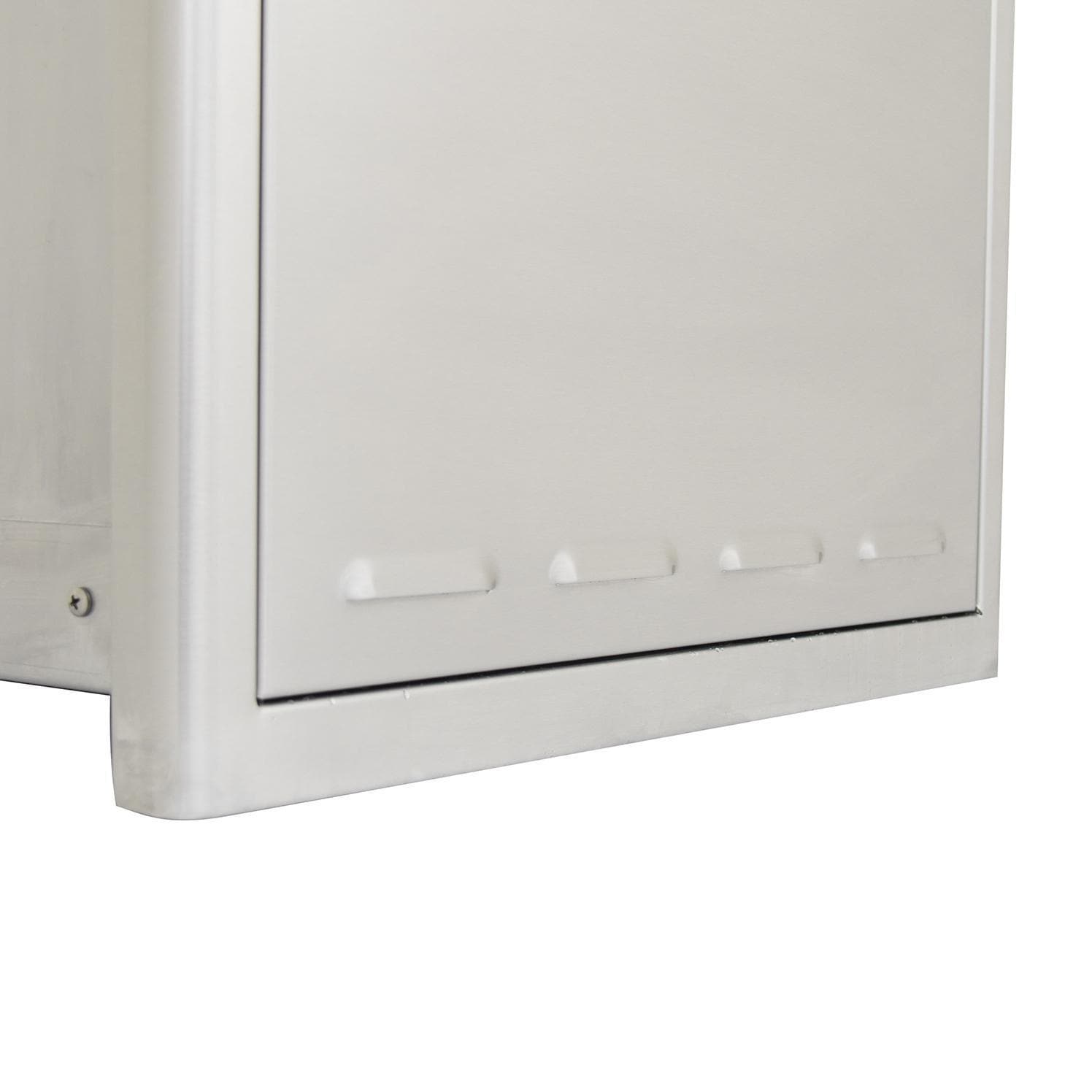 Blaze 20-Inch Stainless Steel Roll-Out Trash or Propane Tank Drawer - BLZ-TRLP-DRW-H