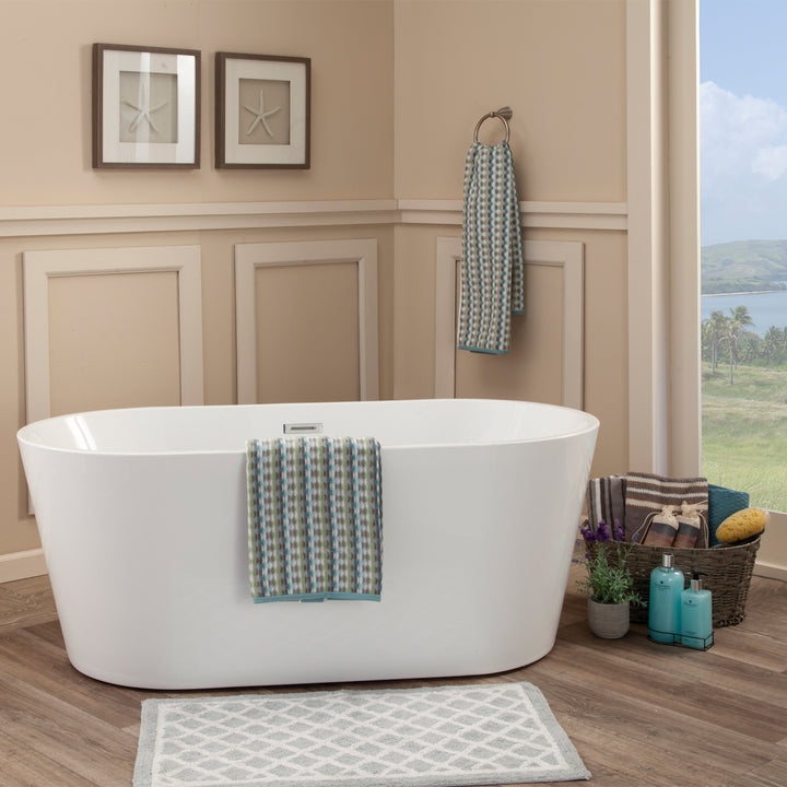 Altair Cielo Freestanding Soaking Acrylic Bathtub