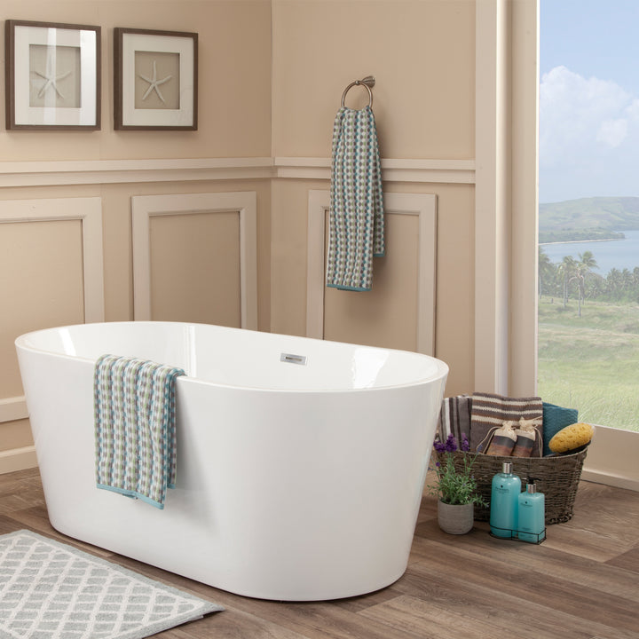 Altair Cielo Freestanding Soaking Acrylic Bathtub