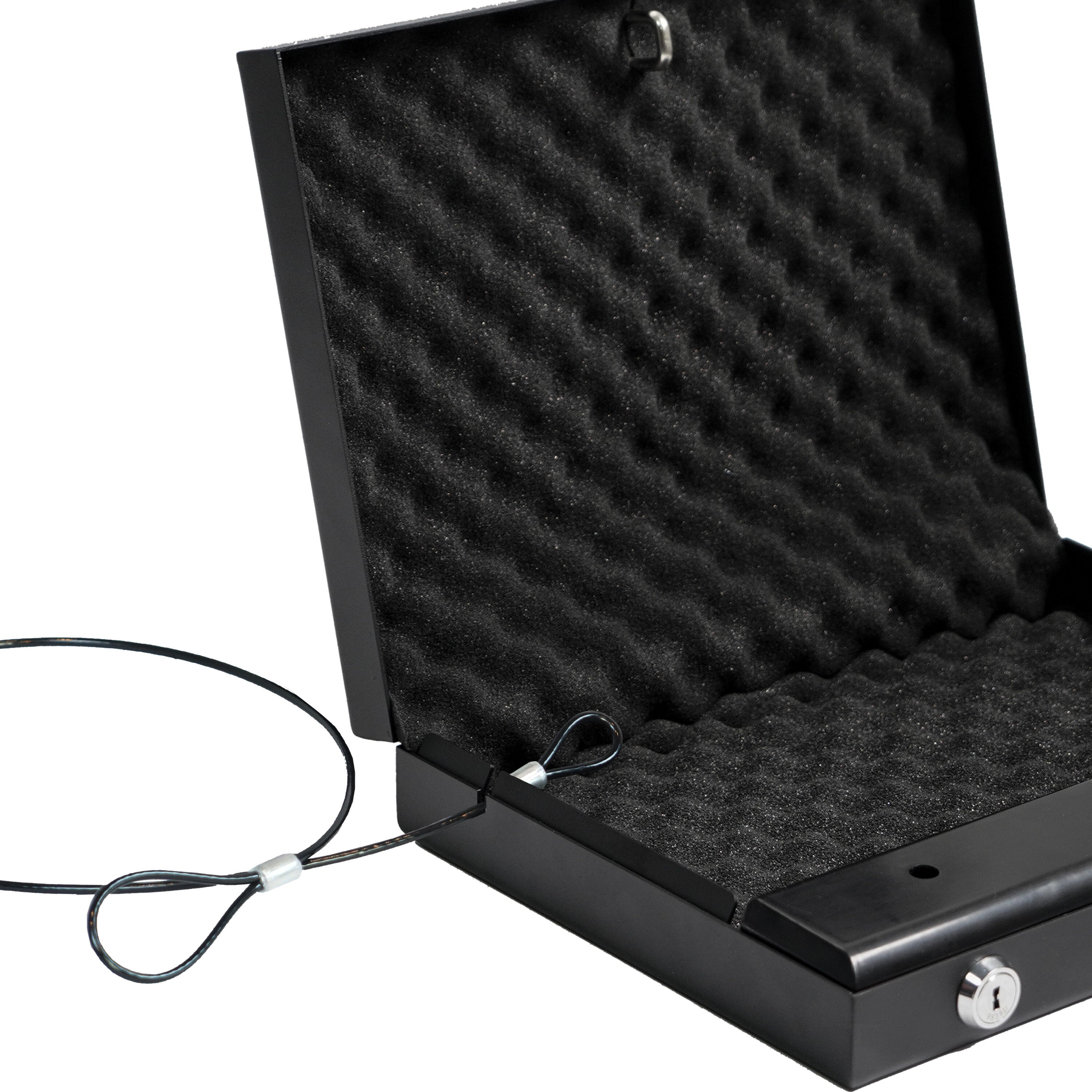 Sports Afield 1-Gun Electronic/Keypad Locking Handgun Case with Interior Lighting