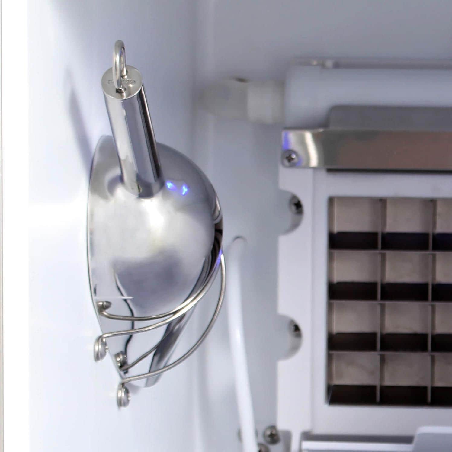 Blaze 50 Lb. 15-Inch Outdoor Rated Ice Maker w/ Gravity Drain - BLZ-ICEMKR-50GR