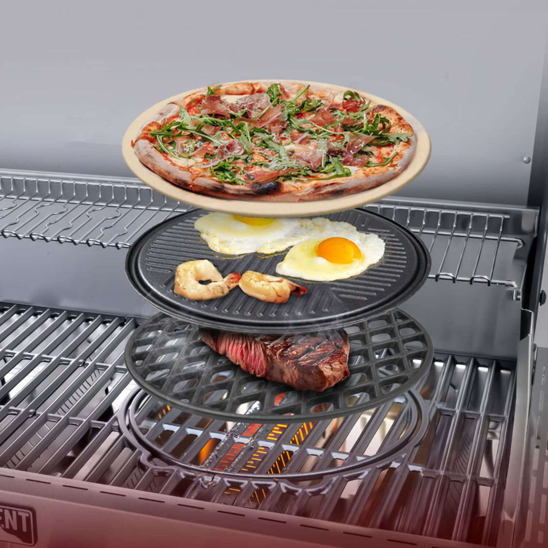 Monument Grills Denali 605Pro Stainless Smart Gas Grill 6 Burners Liquid Propane Gas 605Pro