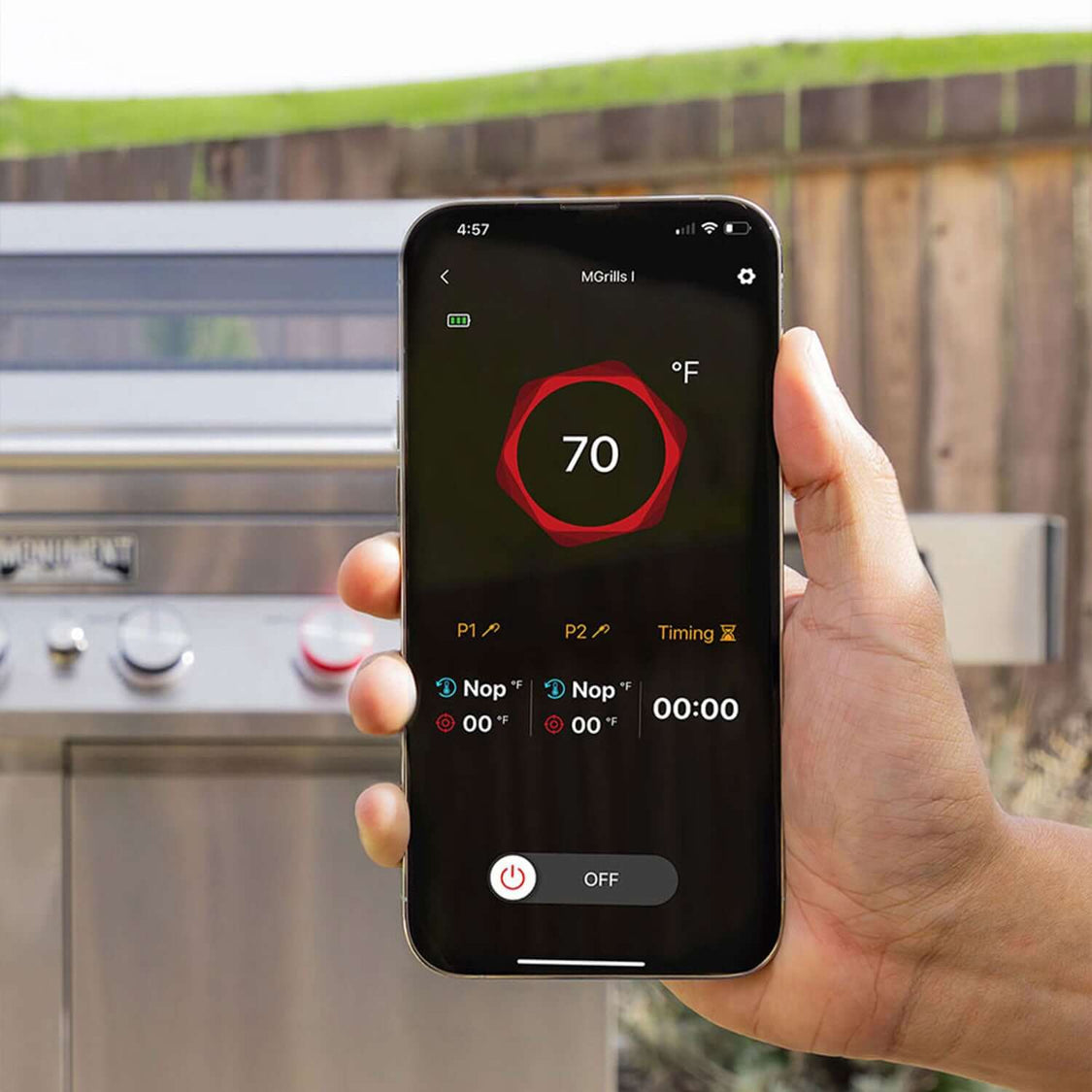 Monument Grills Denali 605Pro Stainless Smart Gas Grill 6 Burners Liquid Propane Gas 605Pro