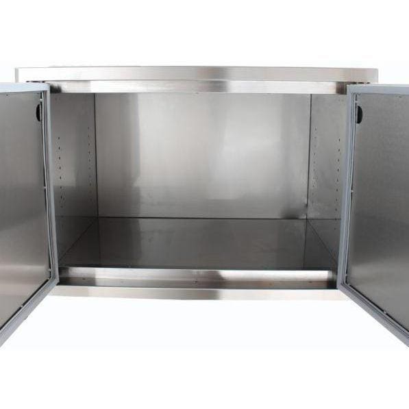 Blaze 32-Inch Sealed Stainless Steel Dry Storage Pantry w/ Shelf - BLZ-DRY-STG2-SC
