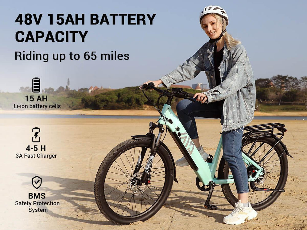 TST Combo Sale Surfer 27.5" Step-Thru Commuter eBike