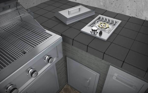 Sunstone 13″ Drop-in Single Burner – 1SSB