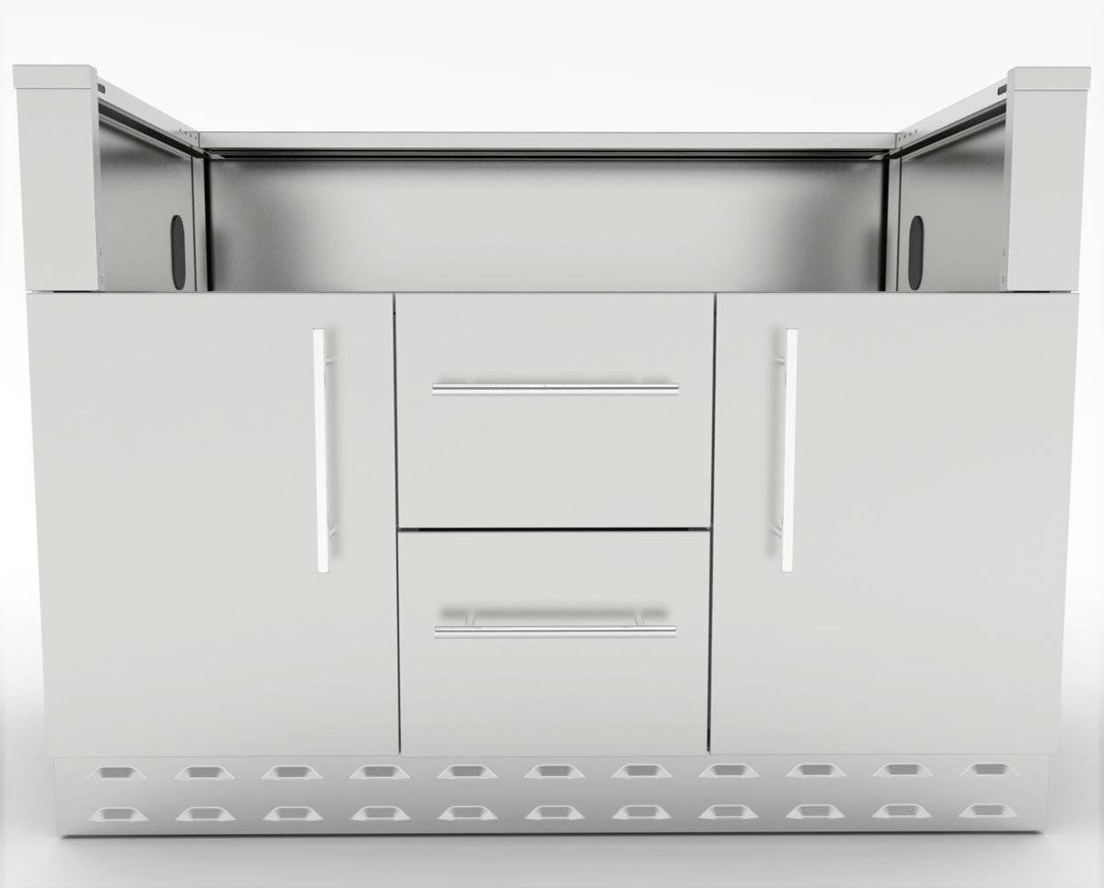 Sunstone 46″ Gas Grill Base Cabinet – Item No. SAC46GLPCD