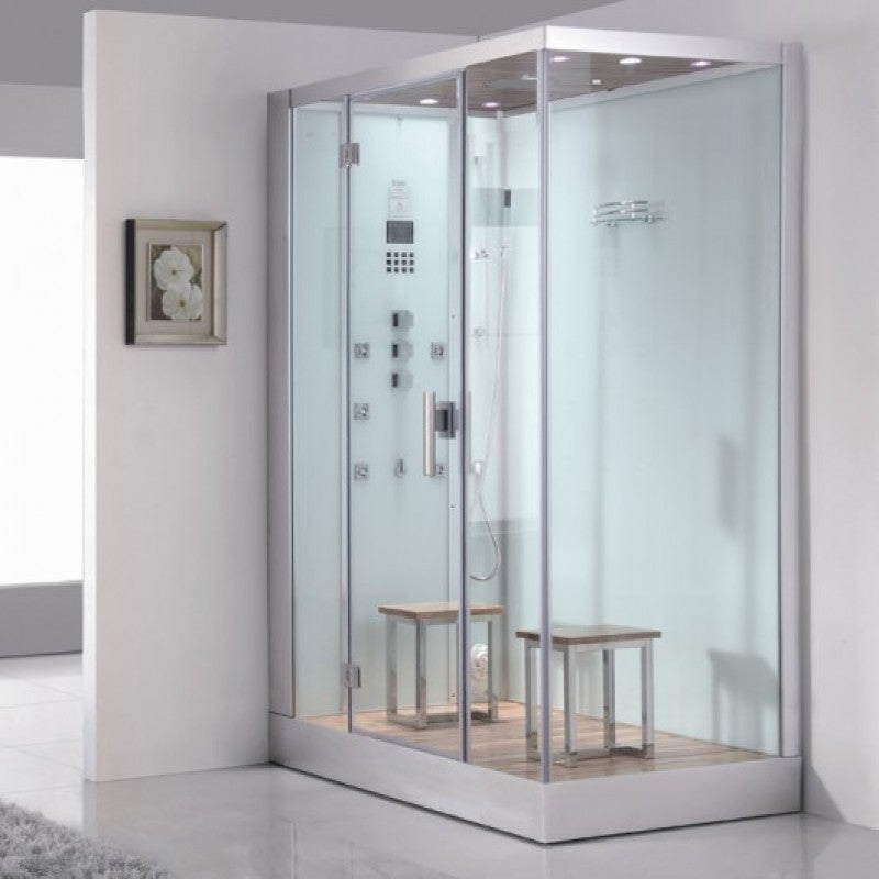 Ariel Platinum DZ961F8-L White Steam Shower