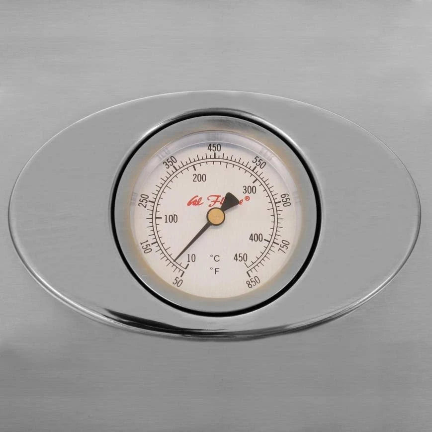 Cal Flame BBQ Built In Grill P5 Burner with Lights, Rotisserie & Back Burner BBQ19P05