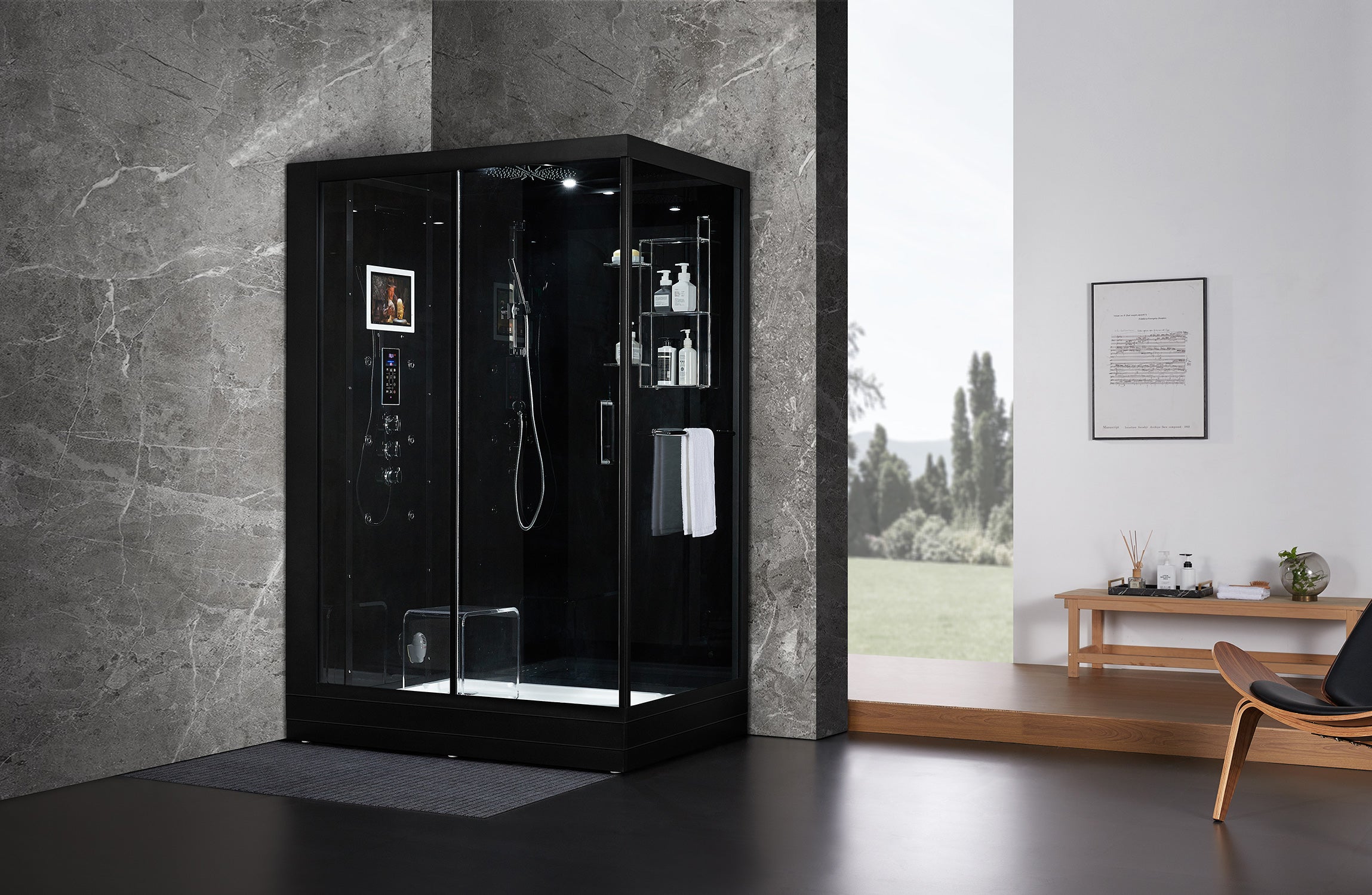 Maya Platinum Anzio-L Steam Shower